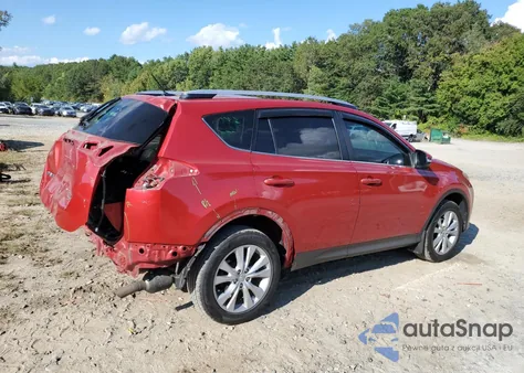 2013 Toyota Rav4 Limited из США, поврежденный, VIN 2T3DFREV8DW004906